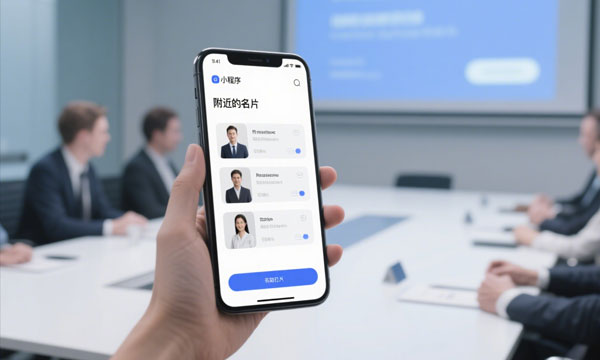 智能名片小程序开发 名片小程序界面