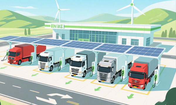 新能源重卡充电桩平台开发推动绿色运输行业的发展