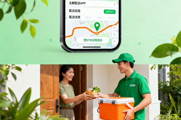 生鲜配送APP开发：打造高效便捷的本地生鲜服务平台
