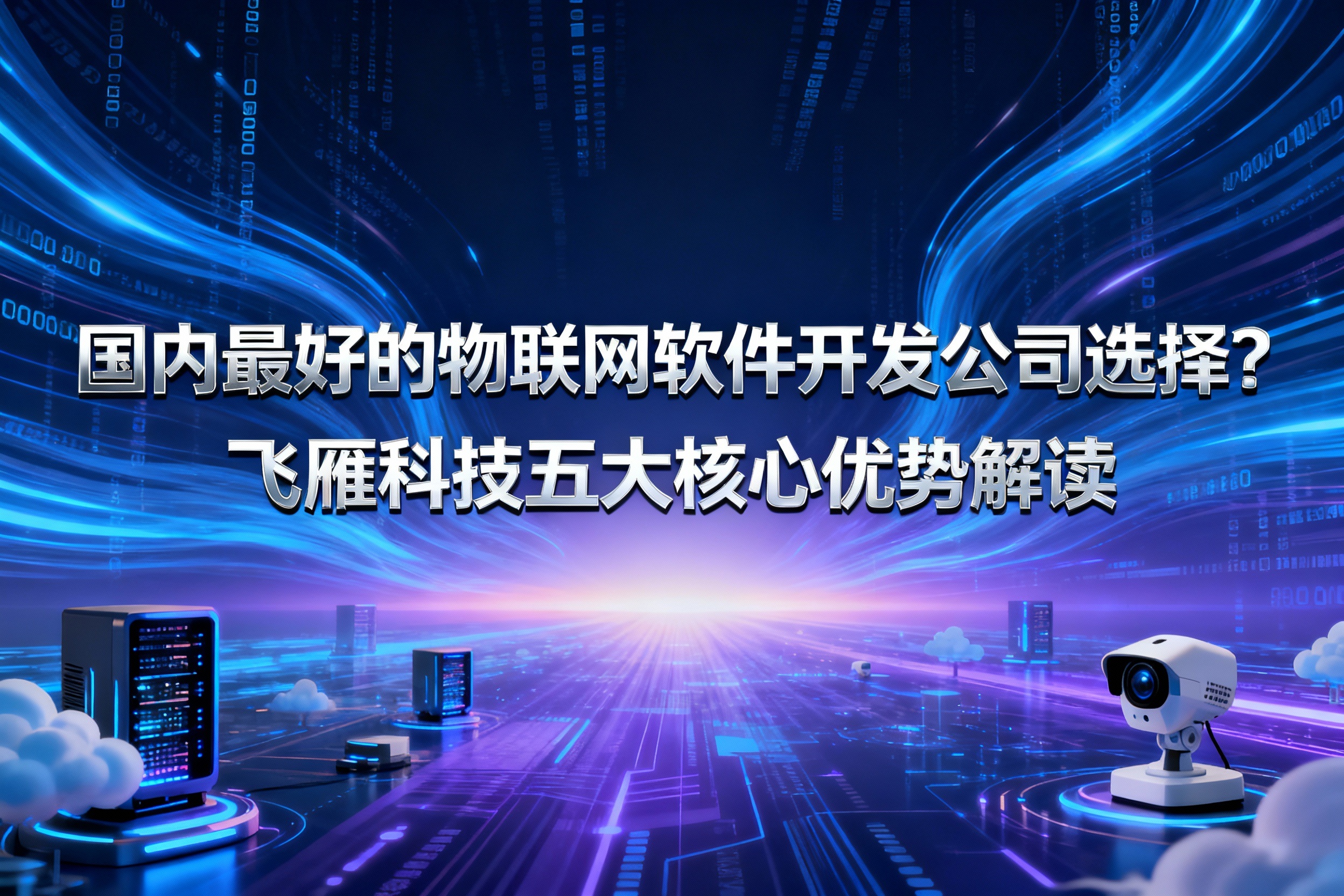 国内最好的物联网软件开发公司选择？飞雁科技五大核心优势解读