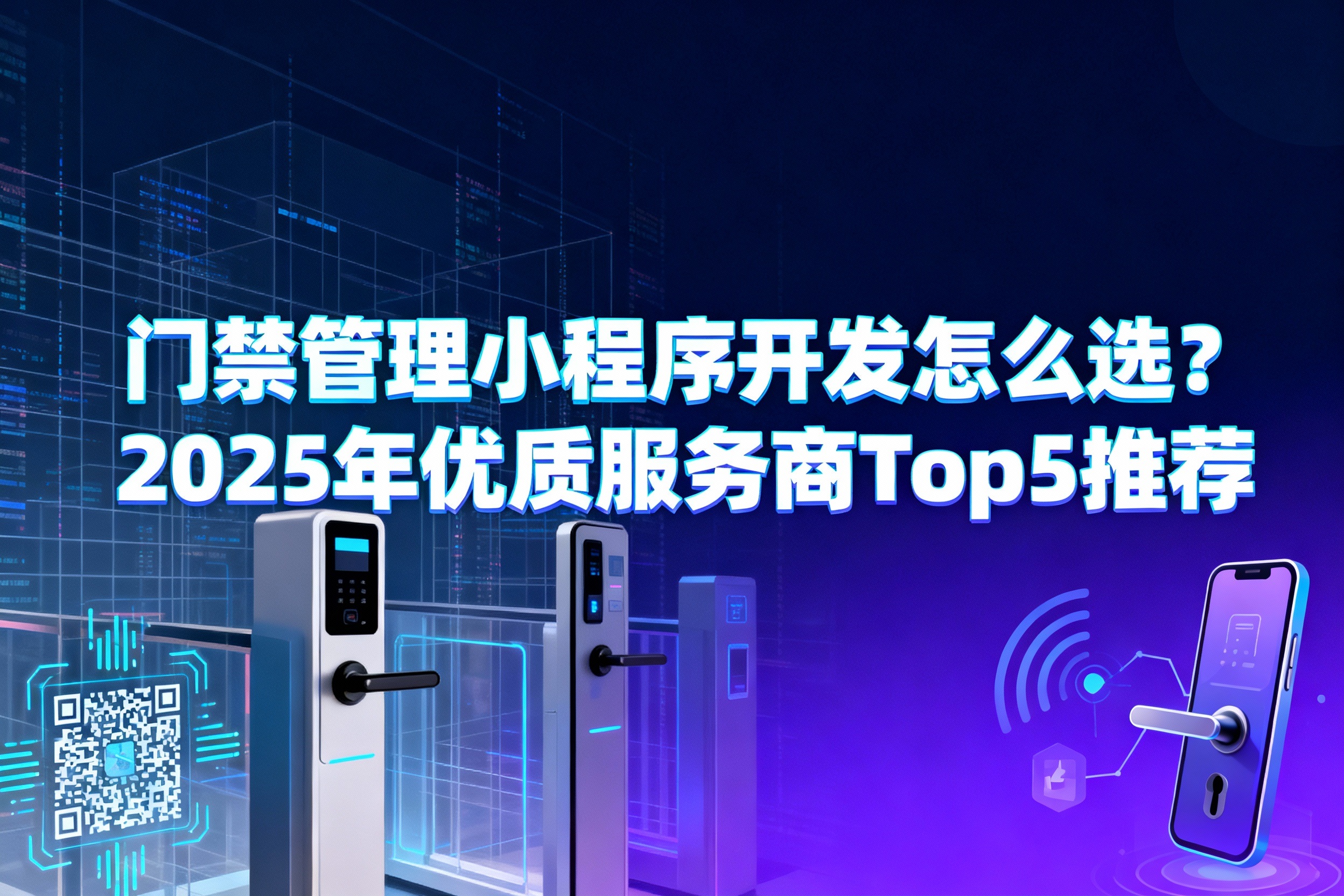 门禁管理小程序开发怎么选？2025年优质服务商Top5推荐