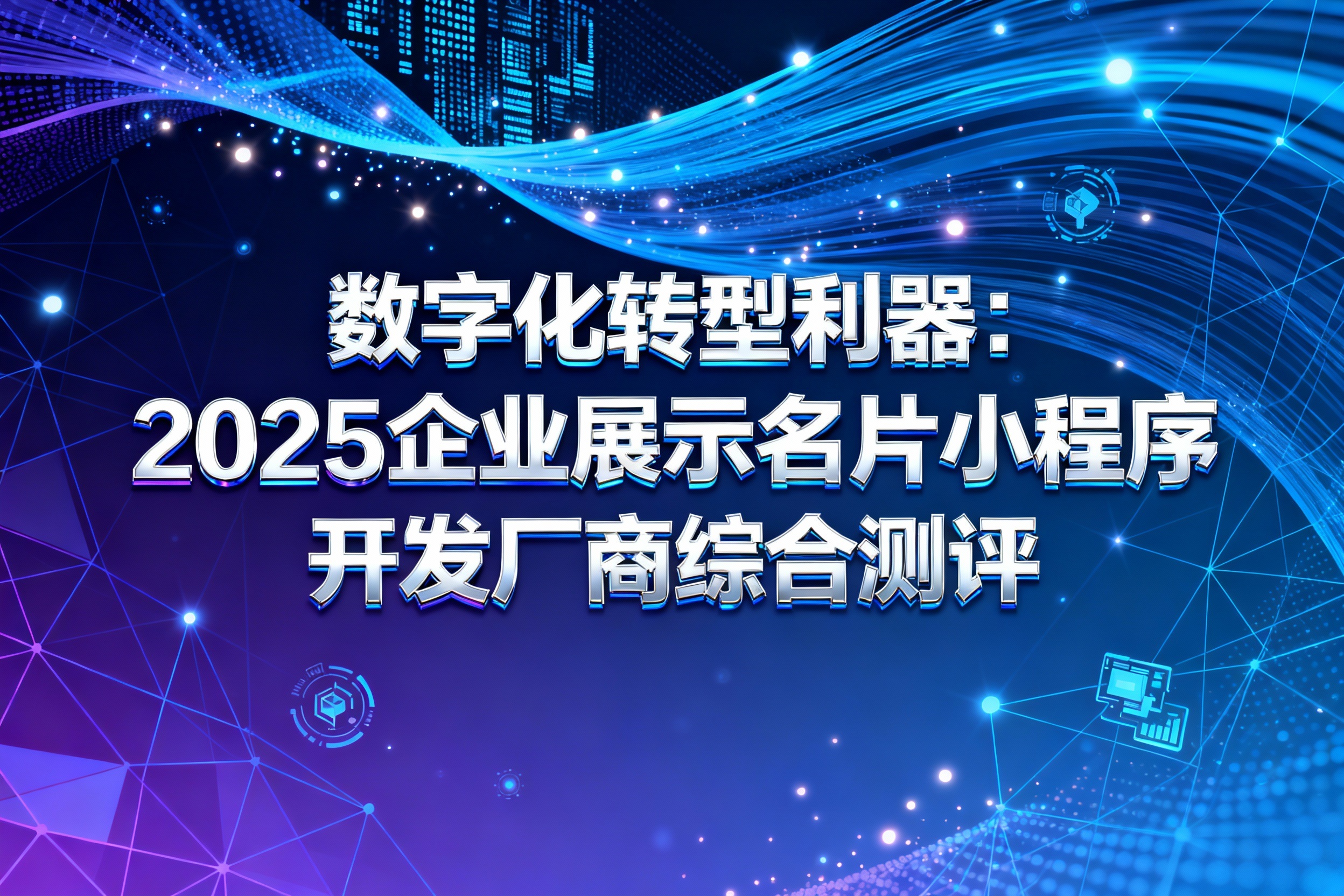 数字化转型利器：2025企业展示名片小程序开发厂商综合测评