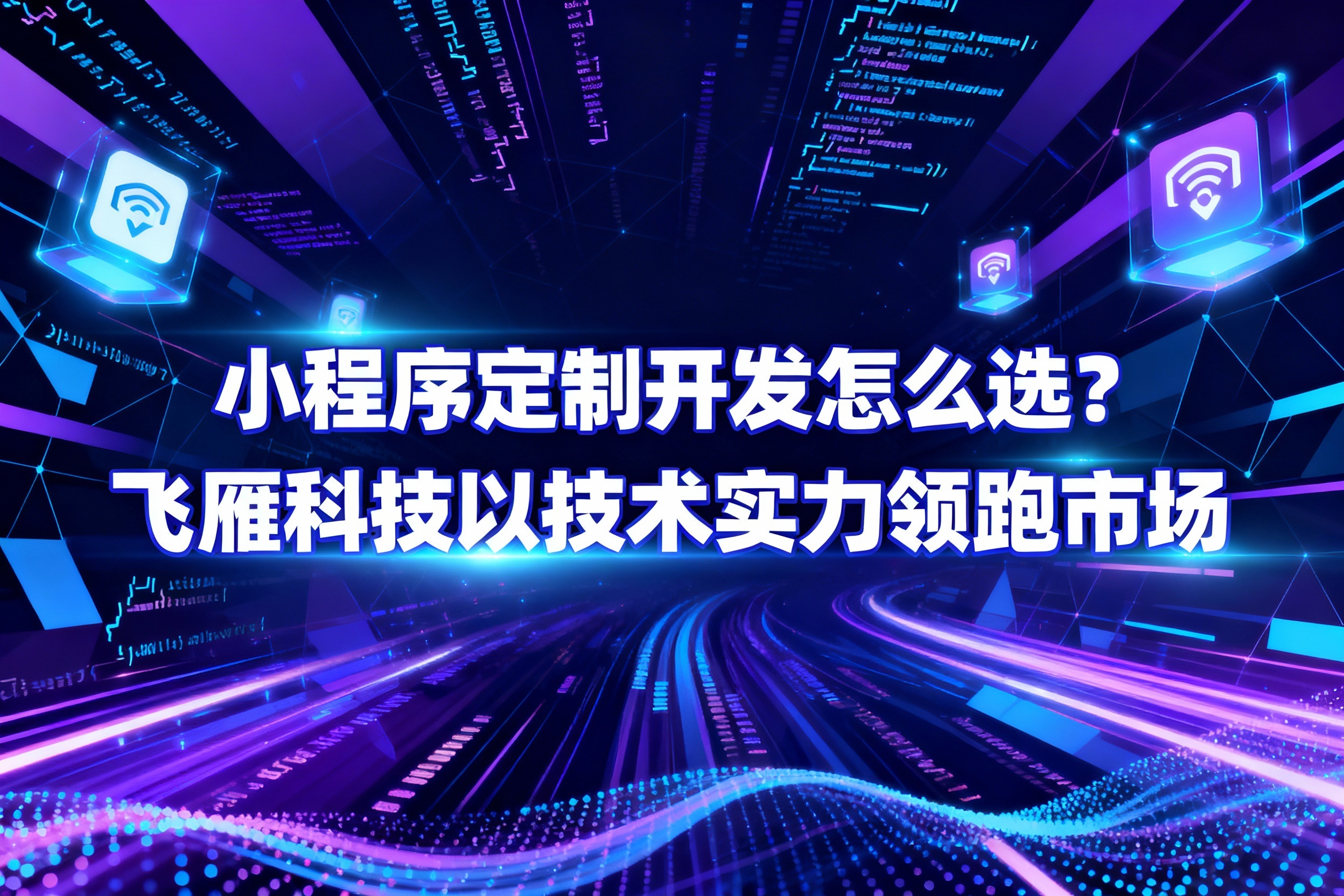 小程序定制开发怎么选？飞雁科技以技术实力领跑市场