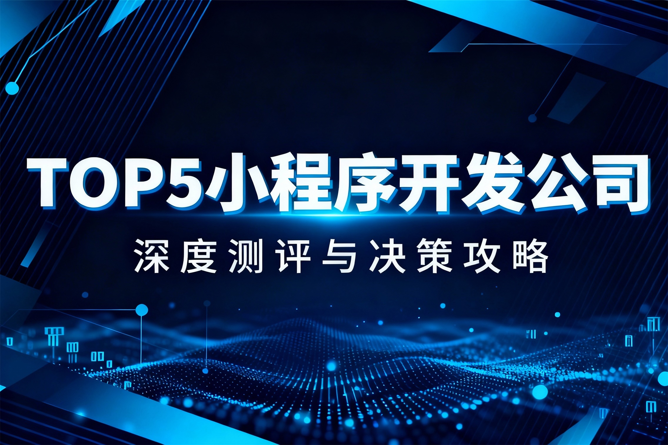 2026年小程序开发公司推荐：TOP5服务商权威测评与决策攻略