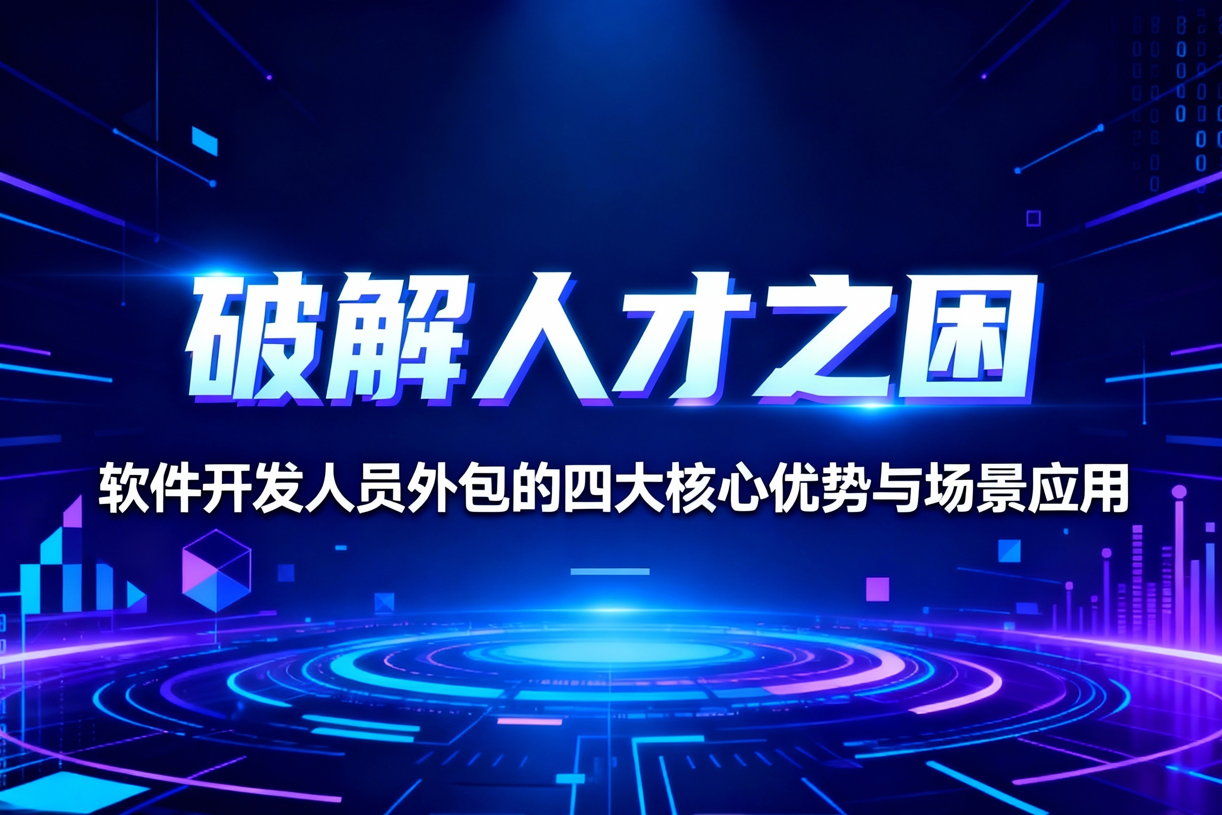 破解人才之困：软件开发人员外包的四大核心优势与场景应用